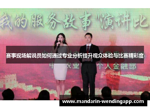 赛事现场解说员如何通过专业分析提升观众体验与比赛精彩度